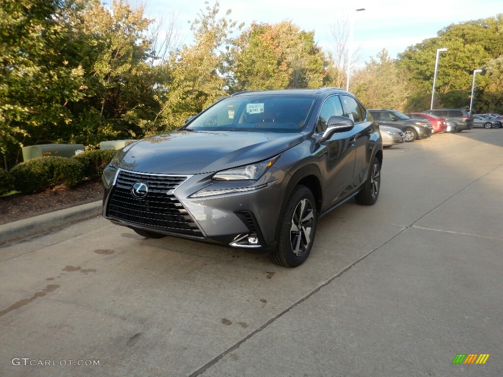 Nebula Gray Pearl 2019 Lexus NX 300 AWD Exterior Photo #129931270