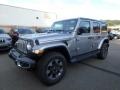 Billet Silver Metallic 2018 Jeep Wrangler Unlimited Sahara 4x4 Exterior