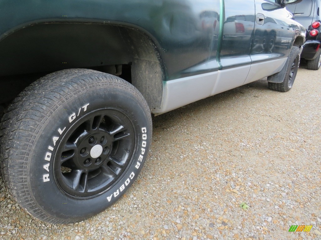 2000 Dakota SLT Extended Cab - Forest Green Pearl / Agate photo #15