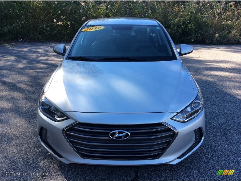 2017 Elantra Limited - Silver / Gray photo #2
