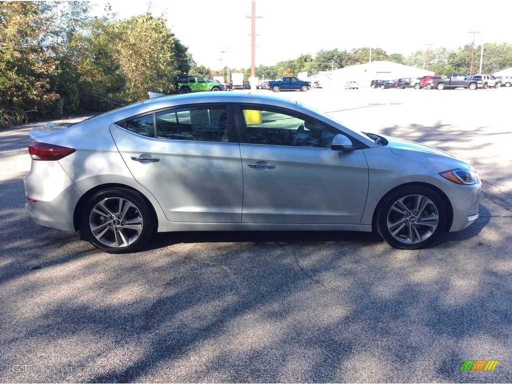 2017 Elantra Limited - Silver / Gray photo #7