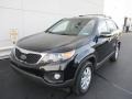 2012 Ebony Black Kia Sorento LX AWD  photo #8