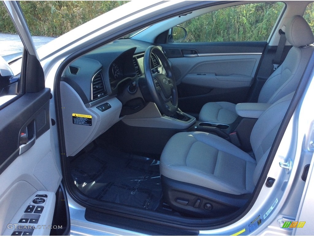 2017 Elantra Limited - Silver / Gray photo #14