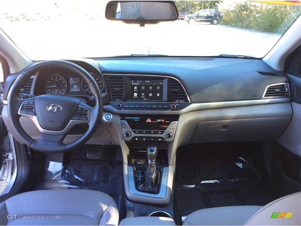 2017 Elantra Limited - Silver / Gray photo #16