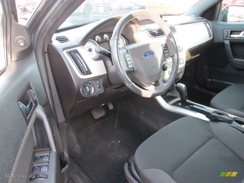 2010 Focus SES Sedan - Sterling Grey Metallic / Charcoal Black photo #11