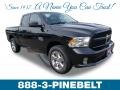 2019 Brilliant Black Crystal Pearl Ram 1500 Classic Tradesman Quad Cab 4x4  photo #1