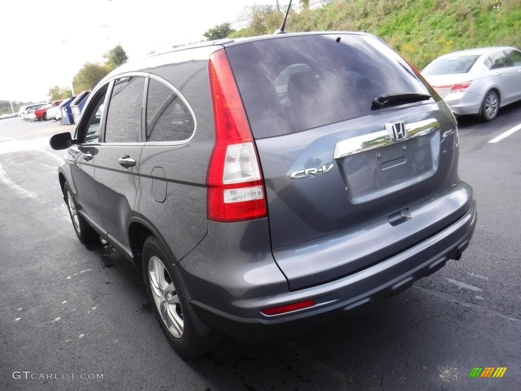 2010 CR-V EX AWD - Polished Metal Metallic / Black photo #7