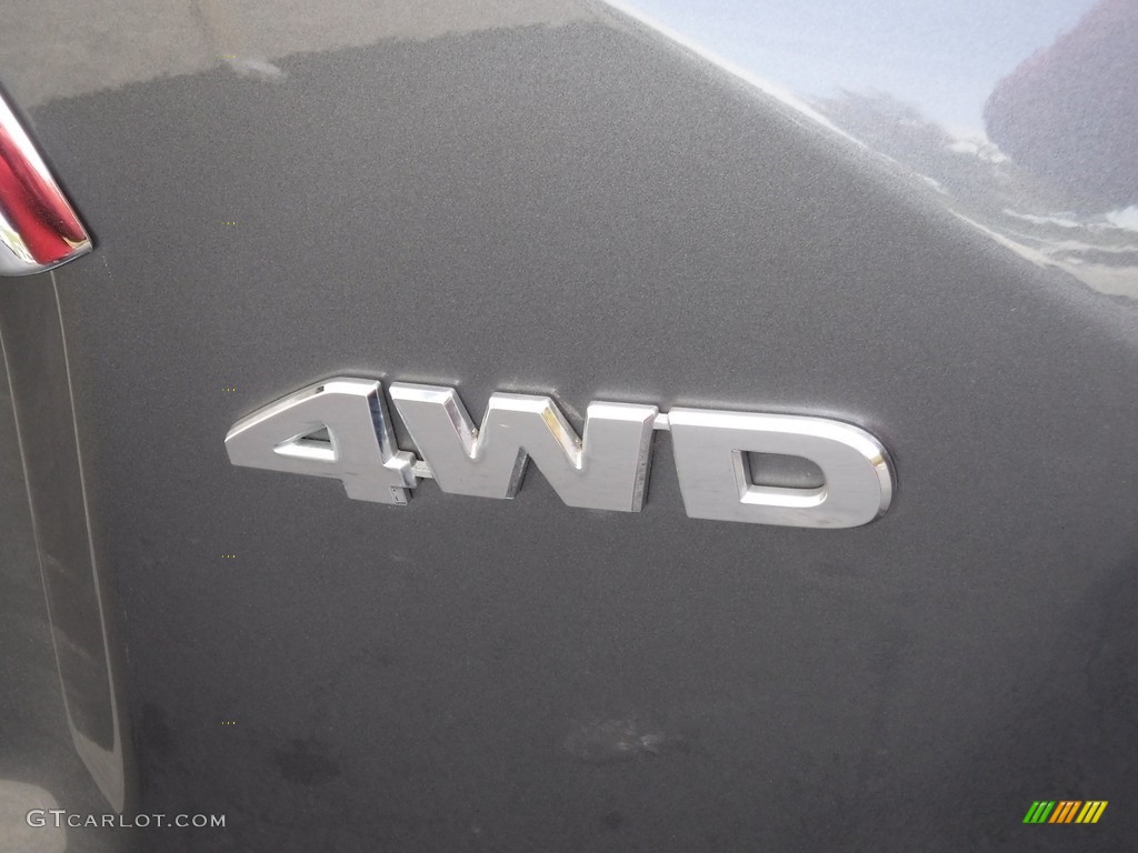 2010 CR-V EX AWD - Polished Metal Metallic / Black photo #10