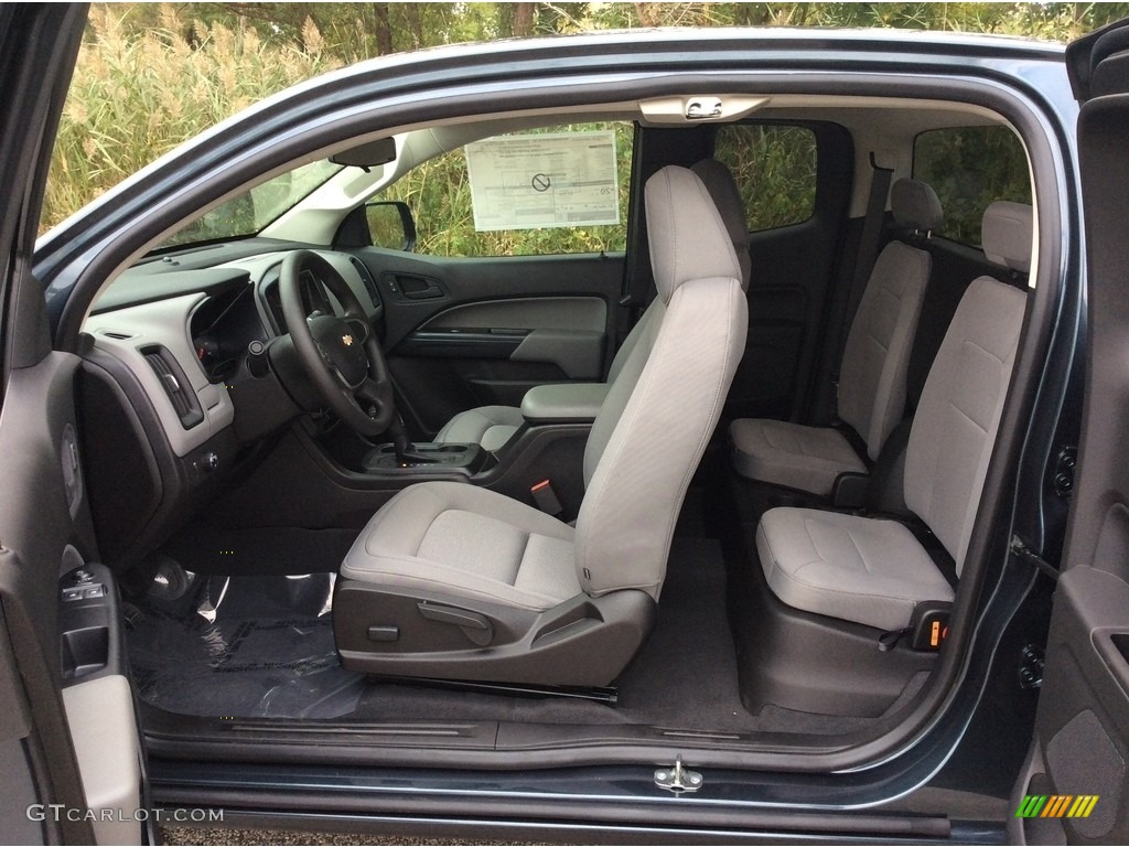 Jet Black/Dark Ash Interior 2019 Chevrolet Colorado WT Extended Cab Photo #129934609