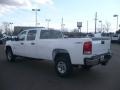 2009 Summit White GMC Sierra 3500HD Work Truck Crew Cab 4x4  photo #4