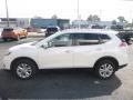 2014 Moonlight White Nissan Rogue SV AWD  photo #7