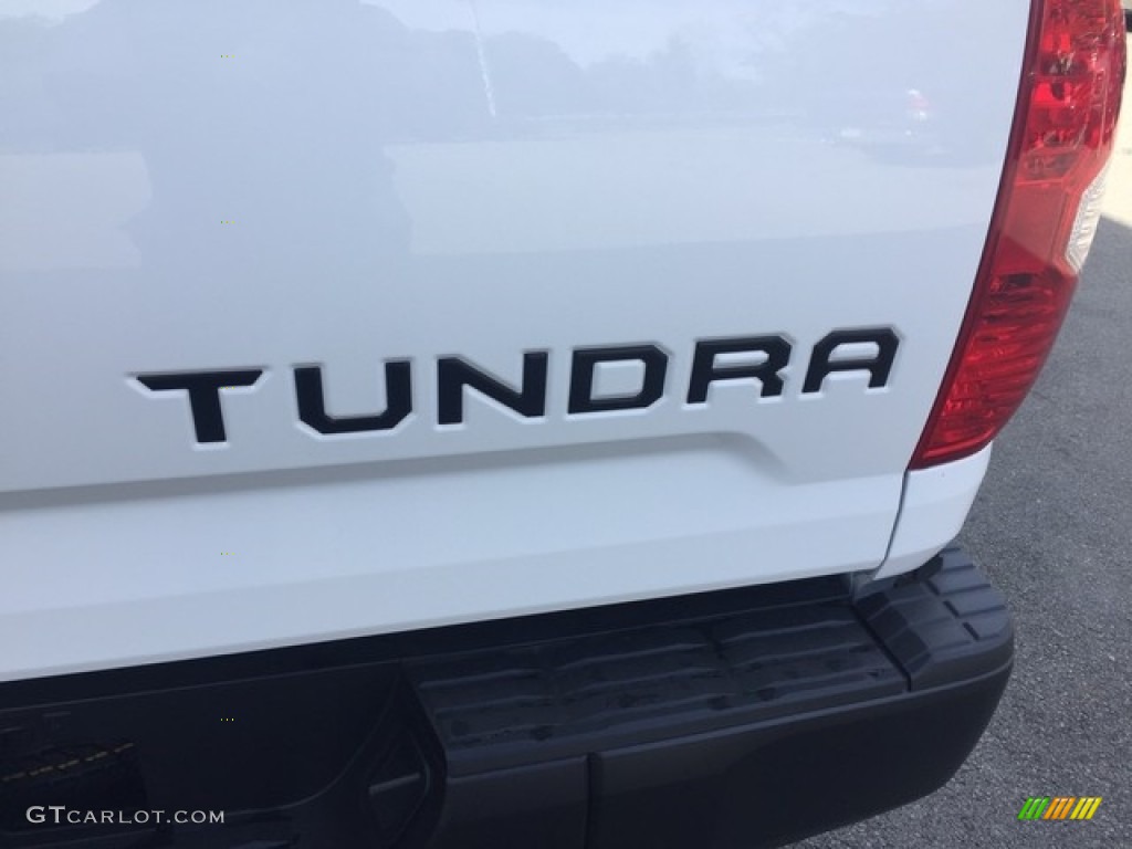 2019 Tundra SR Double Cab 4x4 - Super White / Graphite photo #4