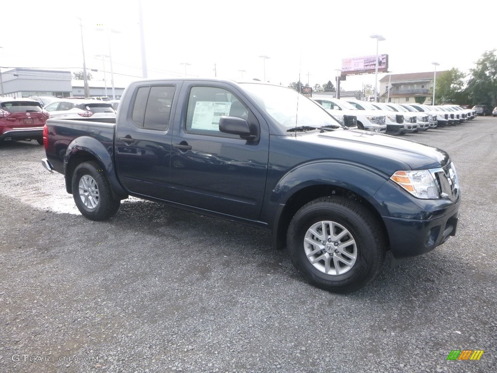 Arctic Blue Metallic Nissan Frontier