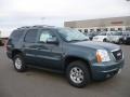 2009 Stealth Gray Metallic GMC Yukon SLT 4x4  photo #1