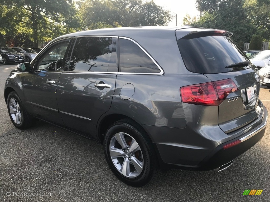 2012 MDX SH-AWD Technology - Polished Metal Metallic / Taupe photo #4