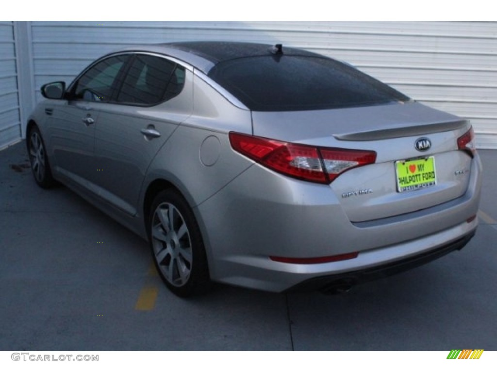 2013 Optima SX - Satin Metal Metallic / Black photo #8