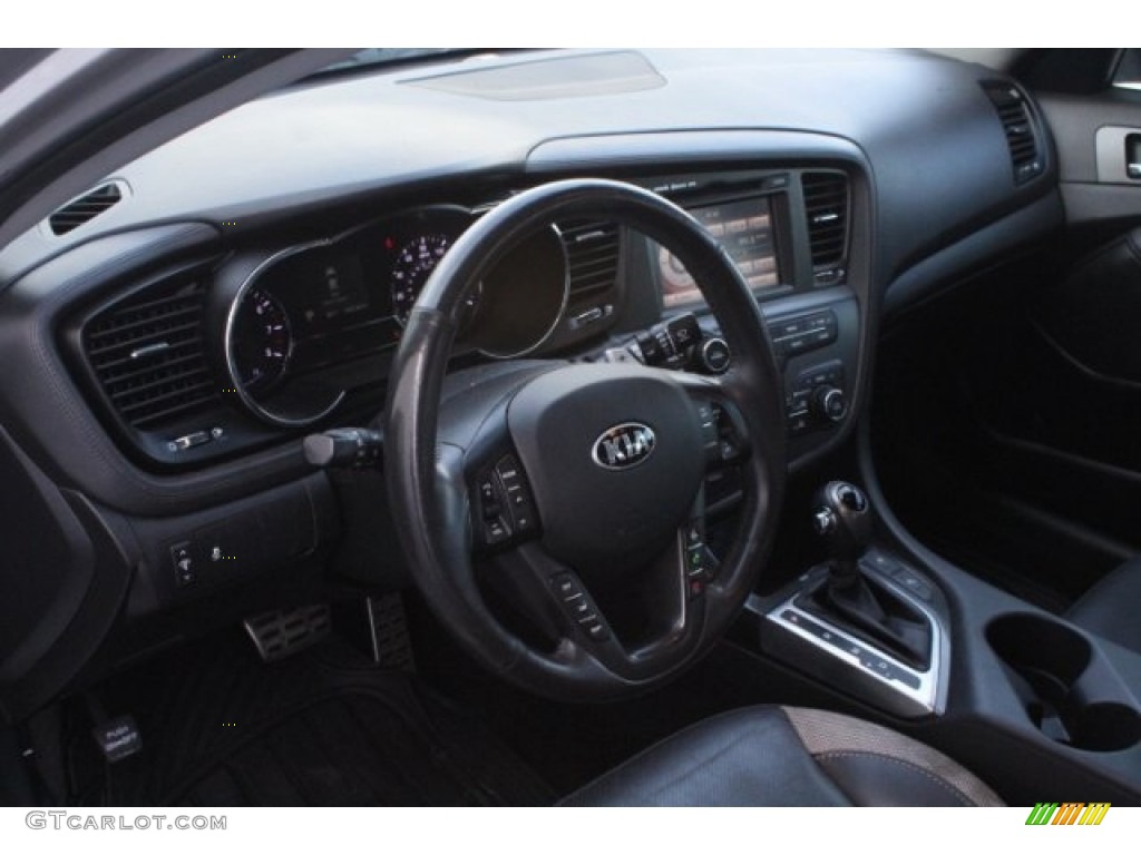 2013 Optima SX - Satin Metal Metallic / Black photo #15