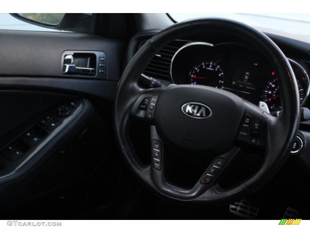 2013 Optima SX - Satin Metal Metallic / Black photo #29