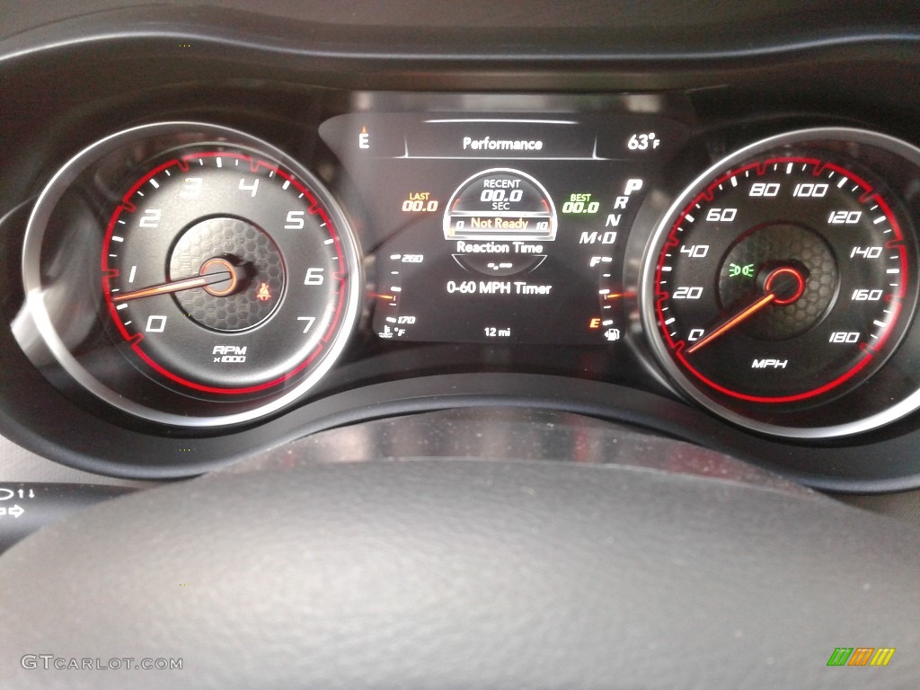 2019 Dodge Charger R/T Scat Pack Gauges Photo #129941125