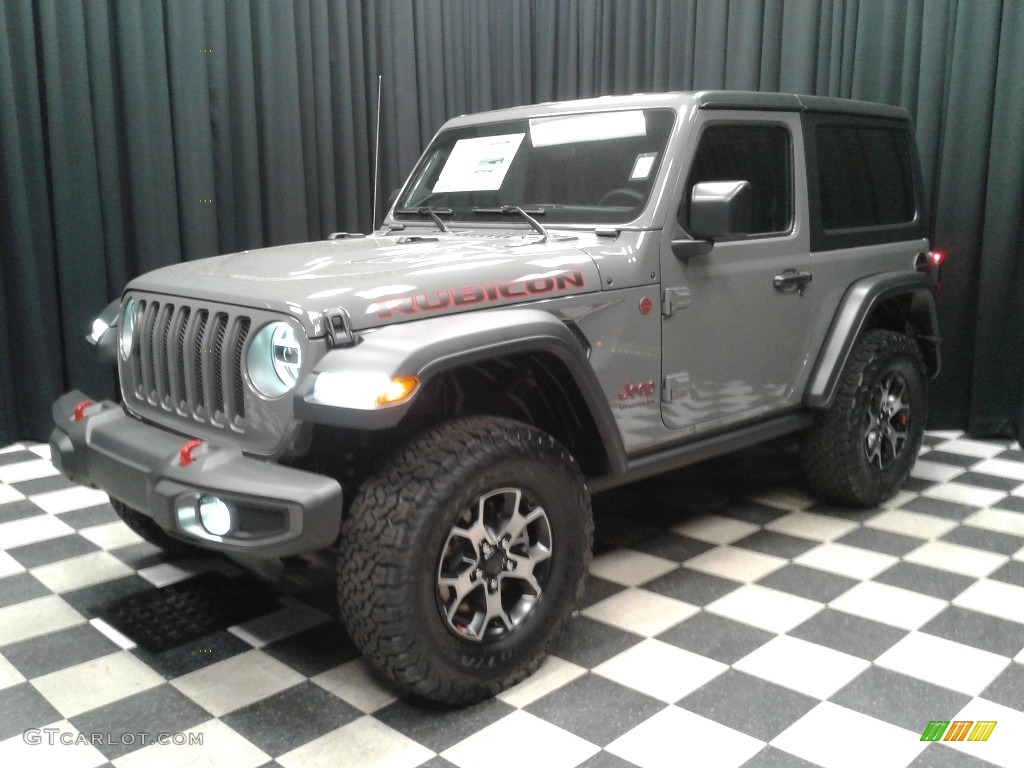 2018 Wrangler Rubicon 4x4 - Sting-Gray / Black photo #2