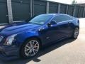 2012 Opulent Blue Metallic Cadillac CTS -V Coupe  photo #14