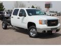 Summit White - Sierra 2500HD Crew Cab 4x4 Chassis Photo No. 1