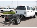 2008 Summit White GMC Sierra 2500HD Crew Cab 4x4 Chassis  photo #7