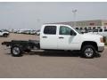 2008 Summit White GMC Sierra 2500HD Crew Cab 4x4 Chassis  photo #8