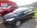 2017 Shadow Black Ford Focus S Sedan  photo #1