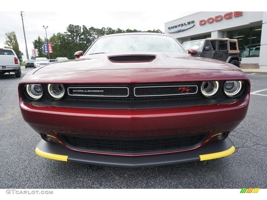 2019 Challenger R/T Plus - Octane Red Pearl / Ruby Red/Black photo #2