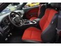 Ruby Red/Black Interior Photo for 2019 Dodge Challenger #129947935
