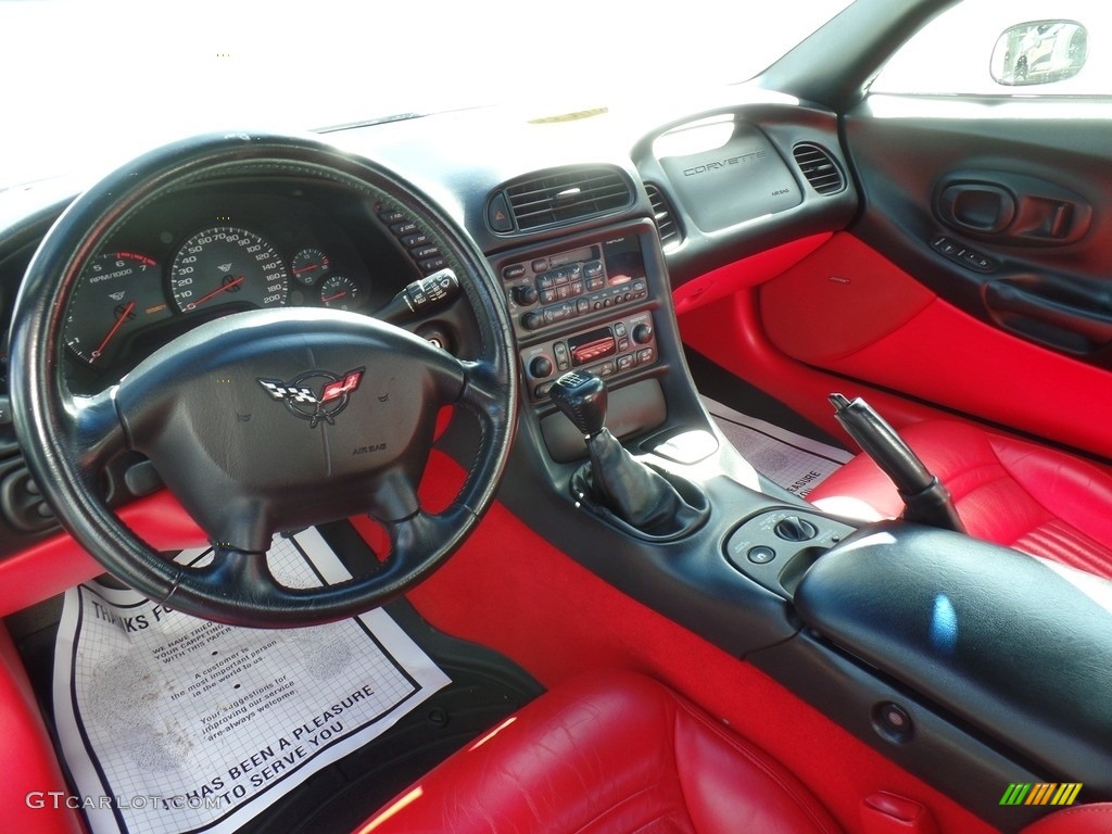 2002 Corvette Convertible - Speedway White / Torch Red photo #21
