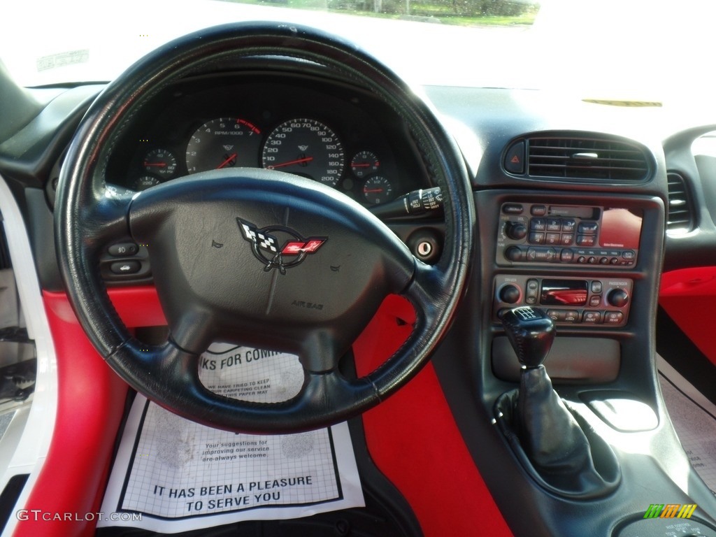 2002 Corvette Convertible - Speedway White / Torch Red photo #22