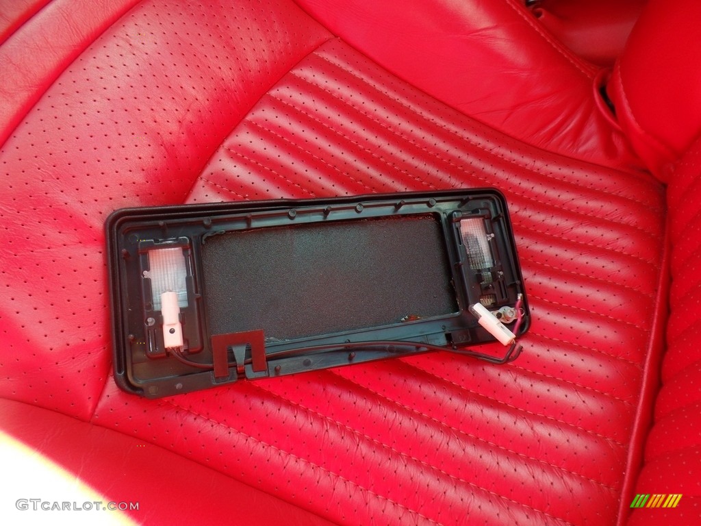 2002 Corvette Convertible - Speedway White / Torch Red photo #31
