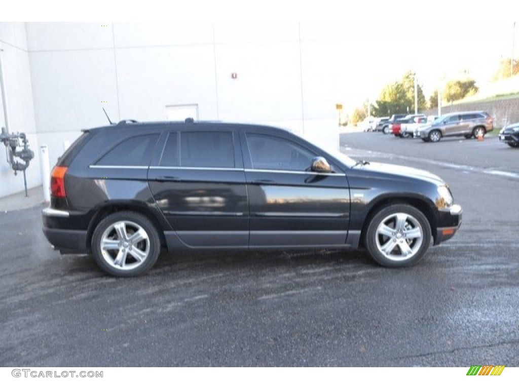 2007 Pacifica Touring - Brilliant Black / Pastel Slate Gray photo #7