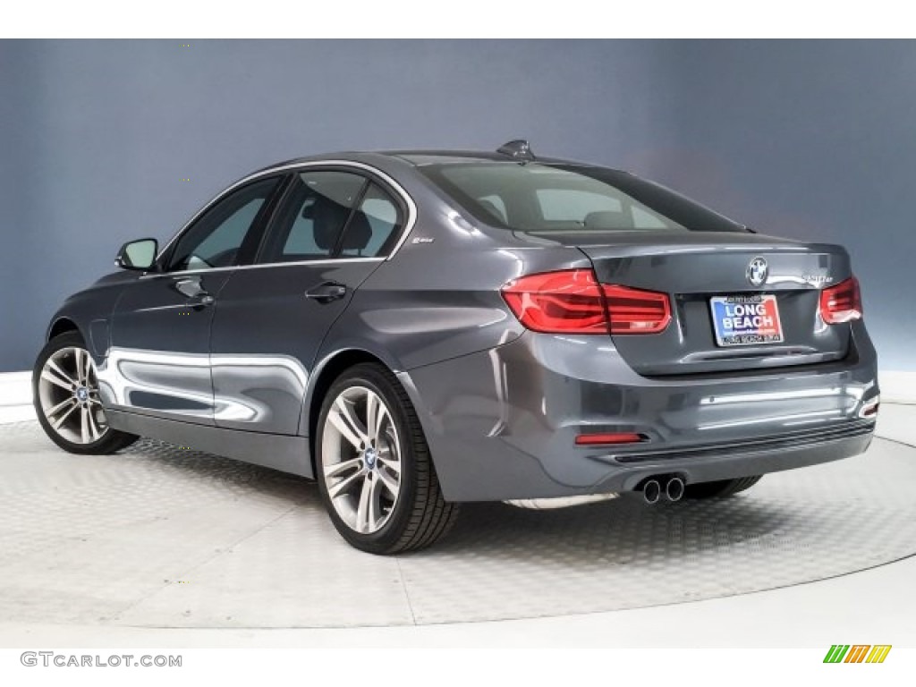 2018 3 Series 330e iPerformance Sedan - Mineral Grey Metallic / Black photo #2