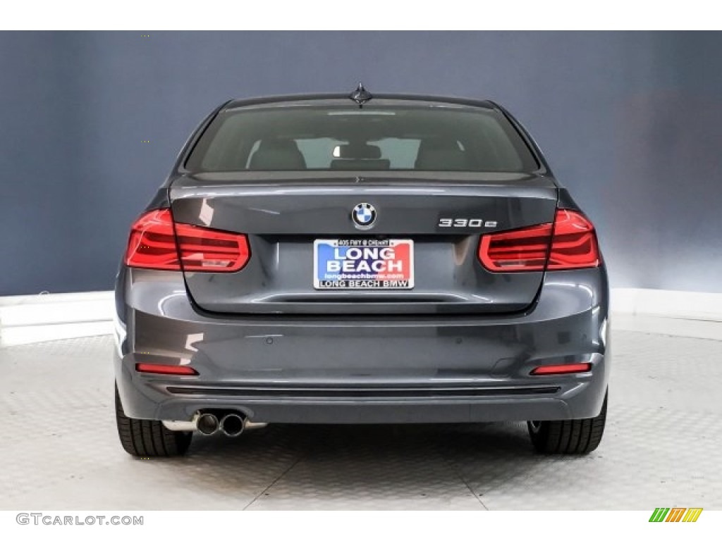 2018 3 Series 330e iPerformance Sedan - Mineral Grey Metallic / Black photo #3