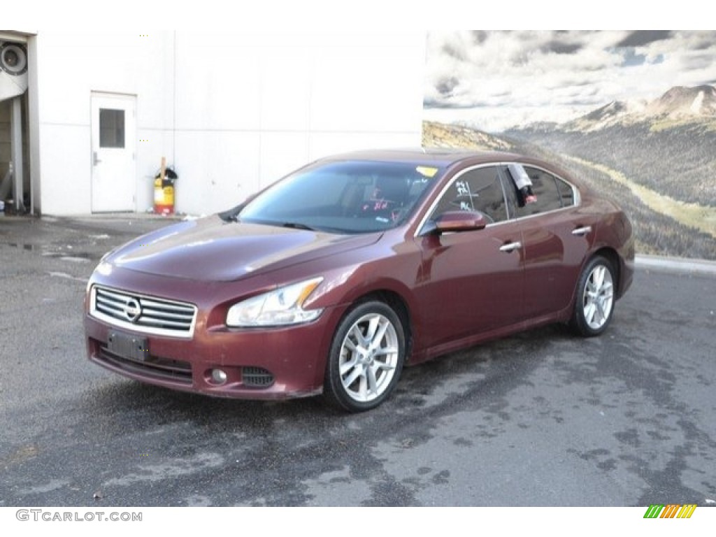 2012 Maxima 3.5 S - Tuscan Sun / Charcoal photo #2