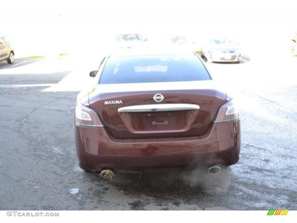 2012 Maxima 3.5 S - Tuscan Sun / Charcoal photo #5