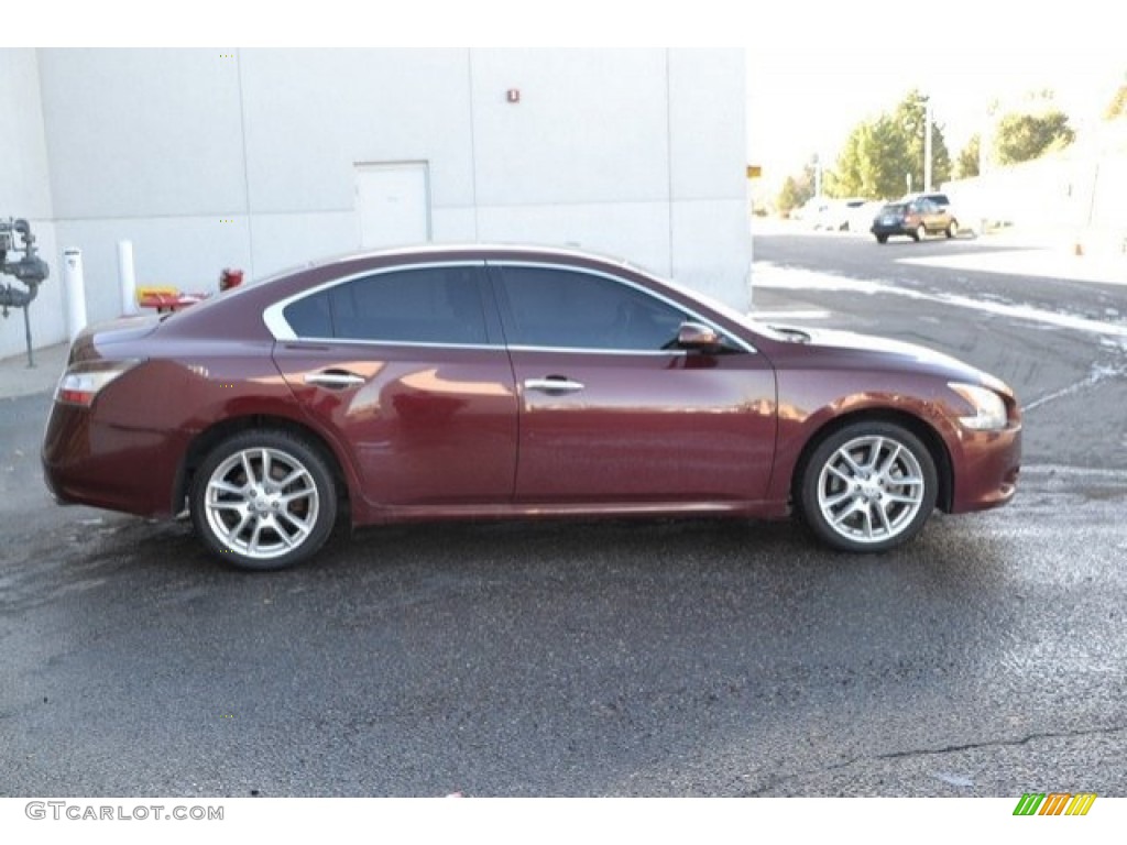 2012 Maxima 3.5 S - Tuscan Sun / Charcoal photo #7