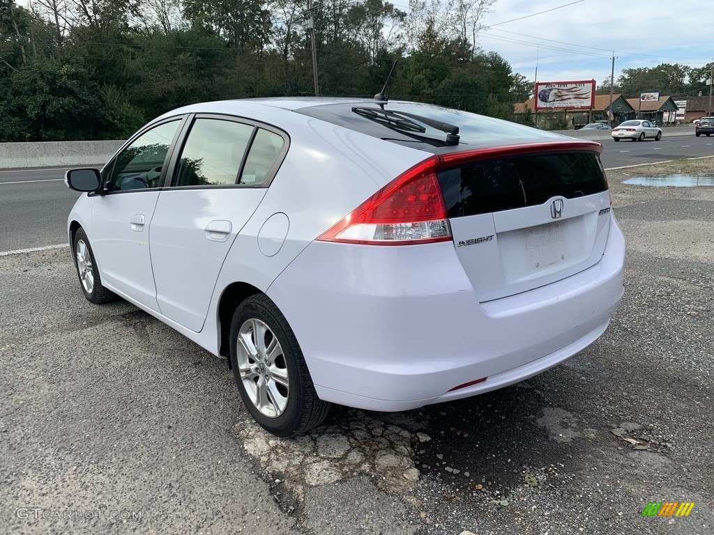 2010 Insight Hybrid EX - Spectrum White Pearl / Gray photo #3