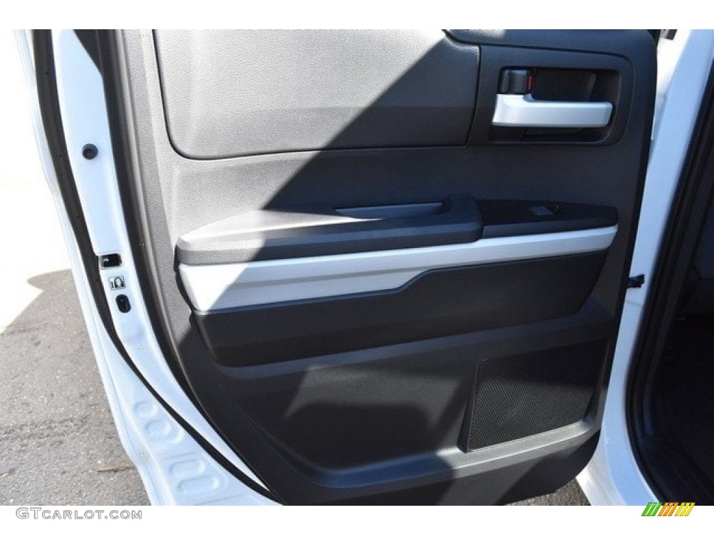 2019 Toyota Tundra TRD Sport Double Cab 4x4 Graphite Door Panel Photo #129954964