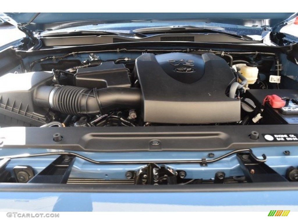 2019 Toyota Tacoma TRD Sport Access Cab 4x4 Engine Photos