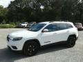 2019 Bright White Jeep Cherokee Latitude Plus  photo #1