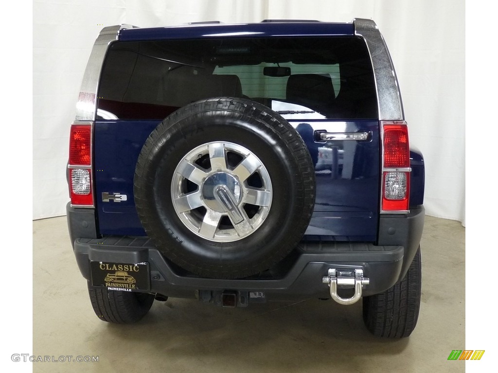 2009 H3  - All-Terrain Blue / Light Cashmere/Ebony photo #3