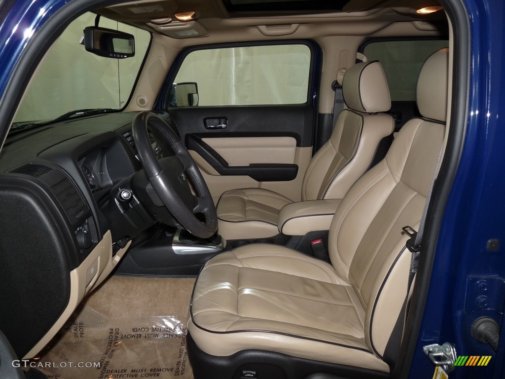 2009 H3  - All-Terrain Blue / Light Cashmere/Ebony photo #8