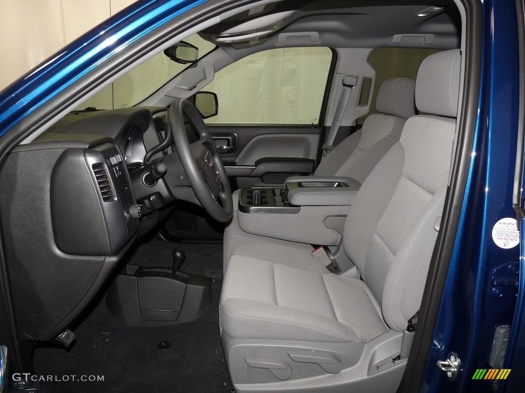 Jet Black/Dark Ash Interior 2019 GMC Sierra 1500 Limited Elevation Double Cab 4WD Photo #129958395