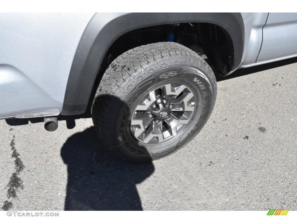 2019 Tacoma SR Double Cab 4x4 - Silver Sky Metallic / Cement Gray photo #34