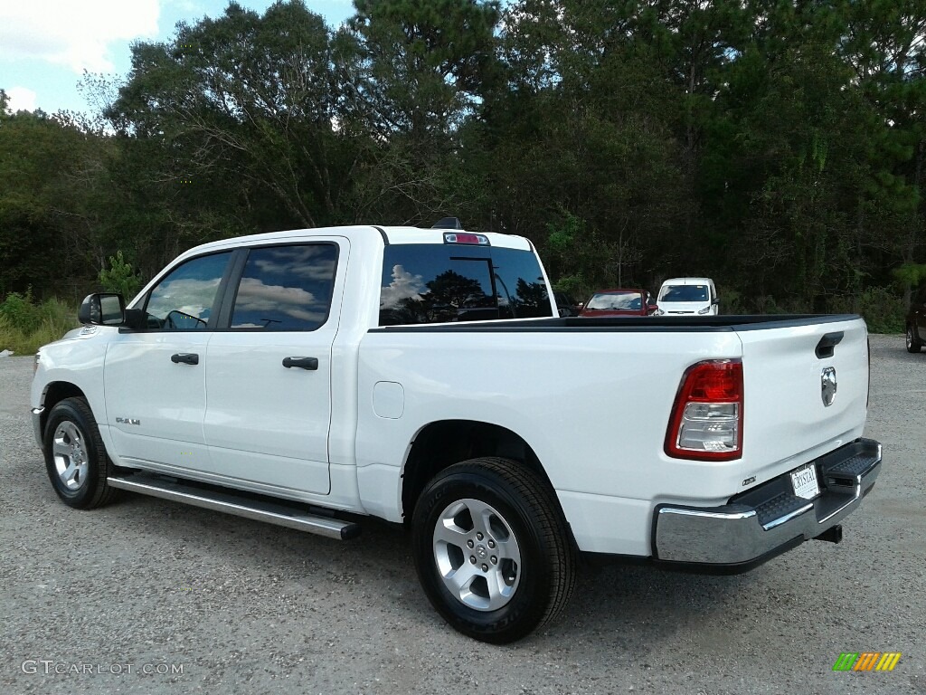 2019 1500 Tradesman Crew Cab - Bright White / Black/Diesel Gray photo #3