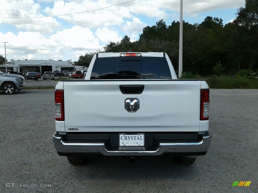 2019 1500 Tradesman Crew Cab - Bright White / Black/Diesel Gray photo #4